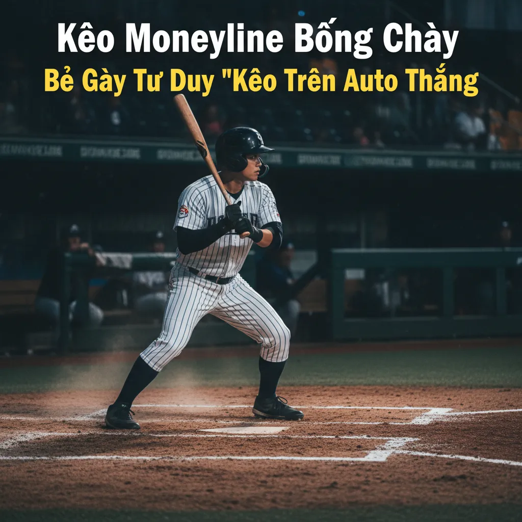 Kèo Moneyline bóng chày - Bẻ gãy tư duy "kèo trên auto thắng"