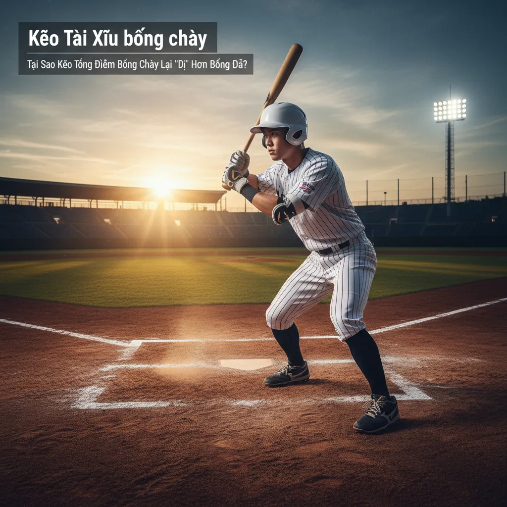 Tại Sao Kèo Tổng Điểm Bóng Chày Lại "Dị" Hơn Bóng Đá?