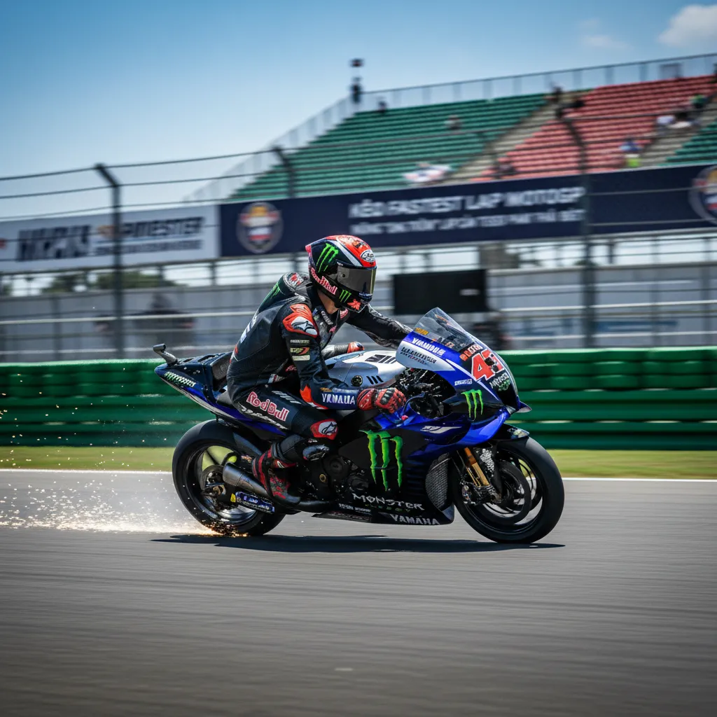 Fabio Quartararo và chiếc Yamaha